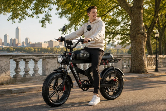 How to Ride a DUOTTS E-Bike on Uneven Roads