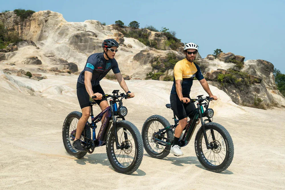 How to Ride a DUOTTS E-Bike Comfortably on Long Summer Trips